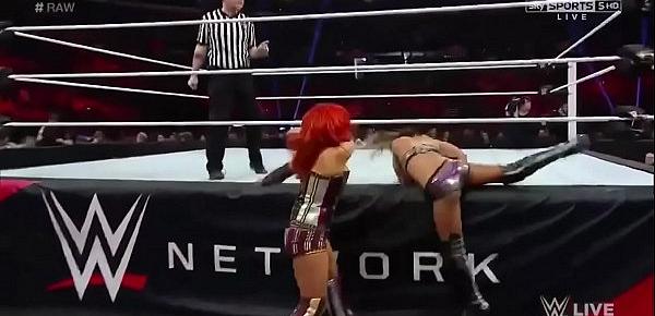  Becky Lynch vs Emma. Raw.